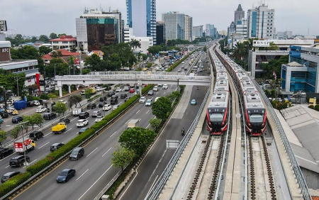 Hasil pembangunan infrastruktur Indonesia