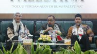 Narasumber simposium Palestina Universitas Binawan