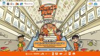Poster pameran Semesta Buku Jakarta yang diselenggarakan oleh Gramedia Group.