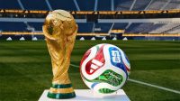 Tropi Piala Dunia 2026 Tropi dan bola resmi Piala Dunia 2026, Adidas Trionda.