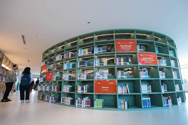 Salah satu sudut Perpustakaan Jakarta Nyi Ageng Serang (Foto Jakarta Review)