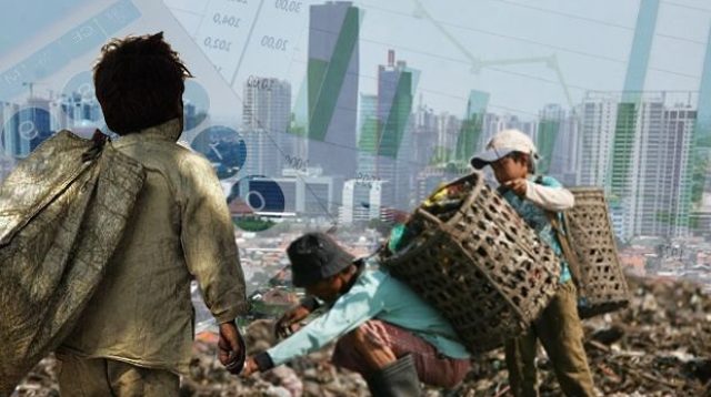 Potret ketimpangan penduduk di Indonesia (Foto Sindonews dot com)