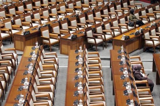 Ruang sidang paripurna DPR RI (Foto Rakyat Merdeka)