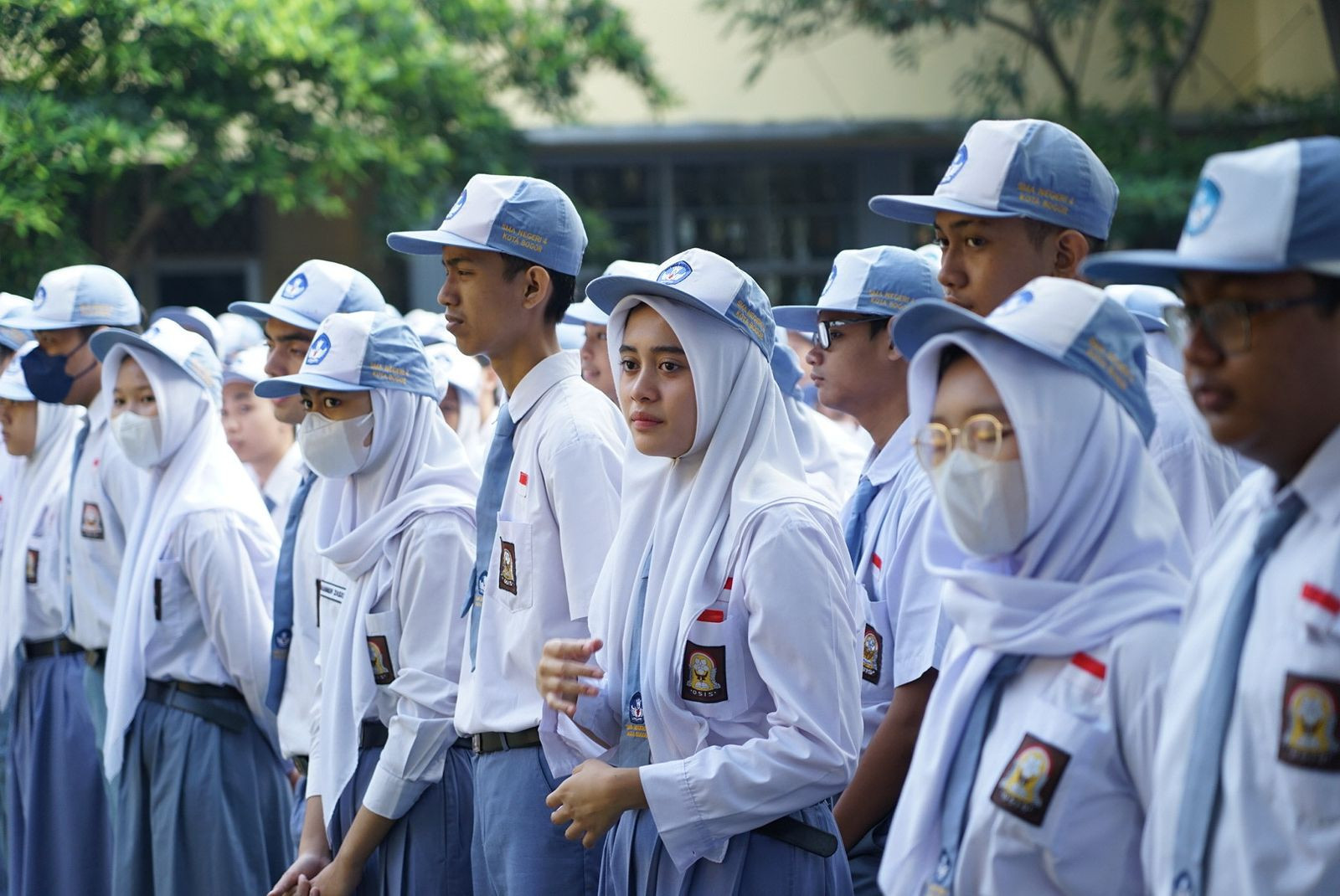 Siswa dan siswi sekolah atas sedang mengikuti kegiatan (Foto JPNN)